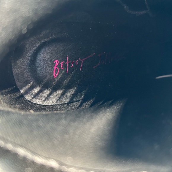 Betsy Johnson Dress Boot with Rhinestone Heels Size 9 - Picture 12 of 13